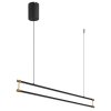 Globo lighting Kayson hanging light LED black, 1-light source