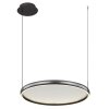 Globo lighting Briggs hanging light LED black, 1-light source, Remote control