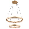 Globo lighting Blondie hanging light LED gold, 1-light source, Remote control