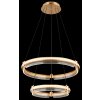 Globo lighting Blondie hanging light LED gold, 1-light source, Remote control