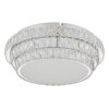 Globo lighting Klara ceiling light LED chrome, 1-light source, Remote control