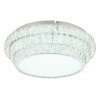 Globo lighting Klara ceiling light LED chrome, 1-light source, Remote control