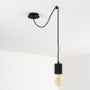 Ajaccio Pendant Light black, 1-light source