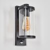 Telhada outdoor light, outdoor wall light black, 1-light source, Motion sensor