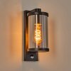 Telhada outdoor light, outdoor wall light black, 1-light source, Motion sensor