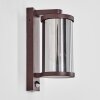 Telhada outdoor light, outdoor wall light rust-coloured, 1-light source, Motion sensor