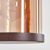 Telhada outdoor light, outdoor wall light rust-coloured, 1-light source, Motion sensor