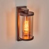 Telhada outdoor light, outdoor wall light rust-coloured, 1-light source, Motion sensor