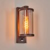 Telhada outdoor light, outdoor wall light rust-coloured, 1-light source, Motion sensor