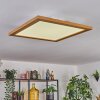 Tavlov ceiling light, Panel LED Wood like finish, 1-light source