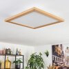 Tavlov ceiling light, Panel LED Wood like finish, 1-light source