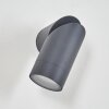 Silkeborg outdoor wall light anthracite, 1-light source