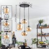 Soutinho hanging light, globe light Amber, 4-light sources