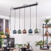 Koyoto globe light, pendant light black, 5-light sources