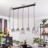 Koyoto globe light, pendant light black, 5-light sources