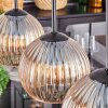 Koyoto globe light, pendant light black, 5-light sources