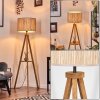 Bongal floor lamp Ecru, 1-light source