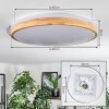 Sofo ceiling light, Panel LED white, 1-light source, Remote control