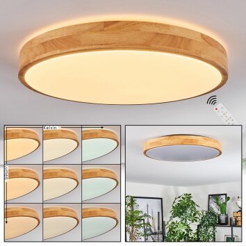 Sofo ceiling light, Panel LED white, 1-light source, Remote control