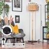 Granja floor lamp Ecru, black, 1-light source