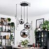 Gastor hanging light, globe light 30 cm Smoke-coloured, 3-light sources