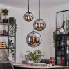 Gastor hanging light, globe light 30 cm Smoke-coloured, 3-light sources