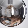 Gastor hanging light, globe light 30 cm Smoke-coloured, 3-light sources