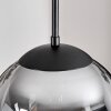 Gastor hanging light, globe light 30 cm Smoke-coloured, 3-light sources