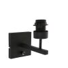 Steinhauer lights Stang wall light black, 1-light source