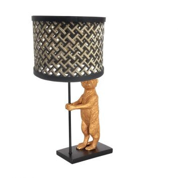 Steinhauer lights Animaux table lamp black, 1-light source