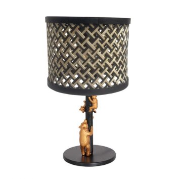 Steinhauer lights Animaux table lamp black, 1-light source