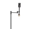 Steinhauer lights Stang floor lamp LED black, 2-light sources