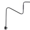 Steinhauer lights Linstrøm wall light black, 1-light source