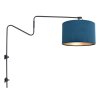 Steinhauer lights Linstrøm wall light black, 1-light source