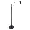 Steinhauer lights Linstrøm floor lamp black, 1-light source