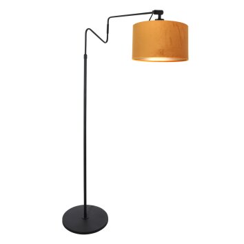 Steinhauer lights Linstrøm floor lamp black, 1-light source