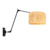 Steinhauer lights Chic wall light black, 1-light source