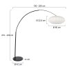 Steinhauer lights Light floor lamp black, 1-light source