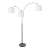 Steinhauer lights Light floor lamp black, 3-light sources