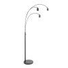 Steinhauer lights Light floor lamp black, 3-light sources