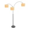 Steinhauer lights Light floor lamp black, 3-light sources