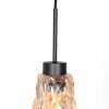 Steinhauer lights Vidrio pendant light black, 1-light source