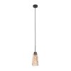 Steinhauer lights Vidrio pendant light black, 1-light source