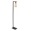 Steinhauer lights Vidrio floor lamp black, 1-light source