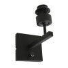 Steinhauer lights Vidrio wall light black, 1-light source