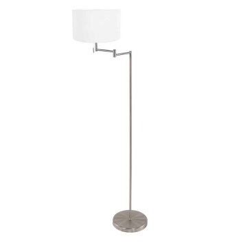 Steinhauer lights Bella floor lamp brushed steel, 1-light source