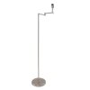 Steinhauer lights Bella floor lamp brushed steel, 1-light source