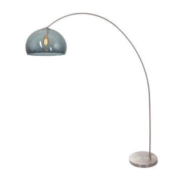 Steinhauer lights Solva floor lamp brushed steel, 1-light source