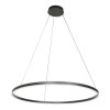 Steinhauer lights Ringlux pendant light LED black, 2-light sources