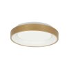 Steinhauer lights Ringlede ceiling light LED gold, 1-light source